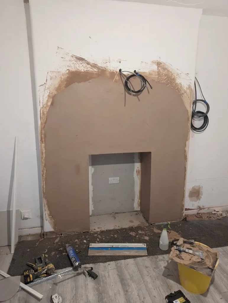 Domestic Electrical Installation Chimney TV Mount